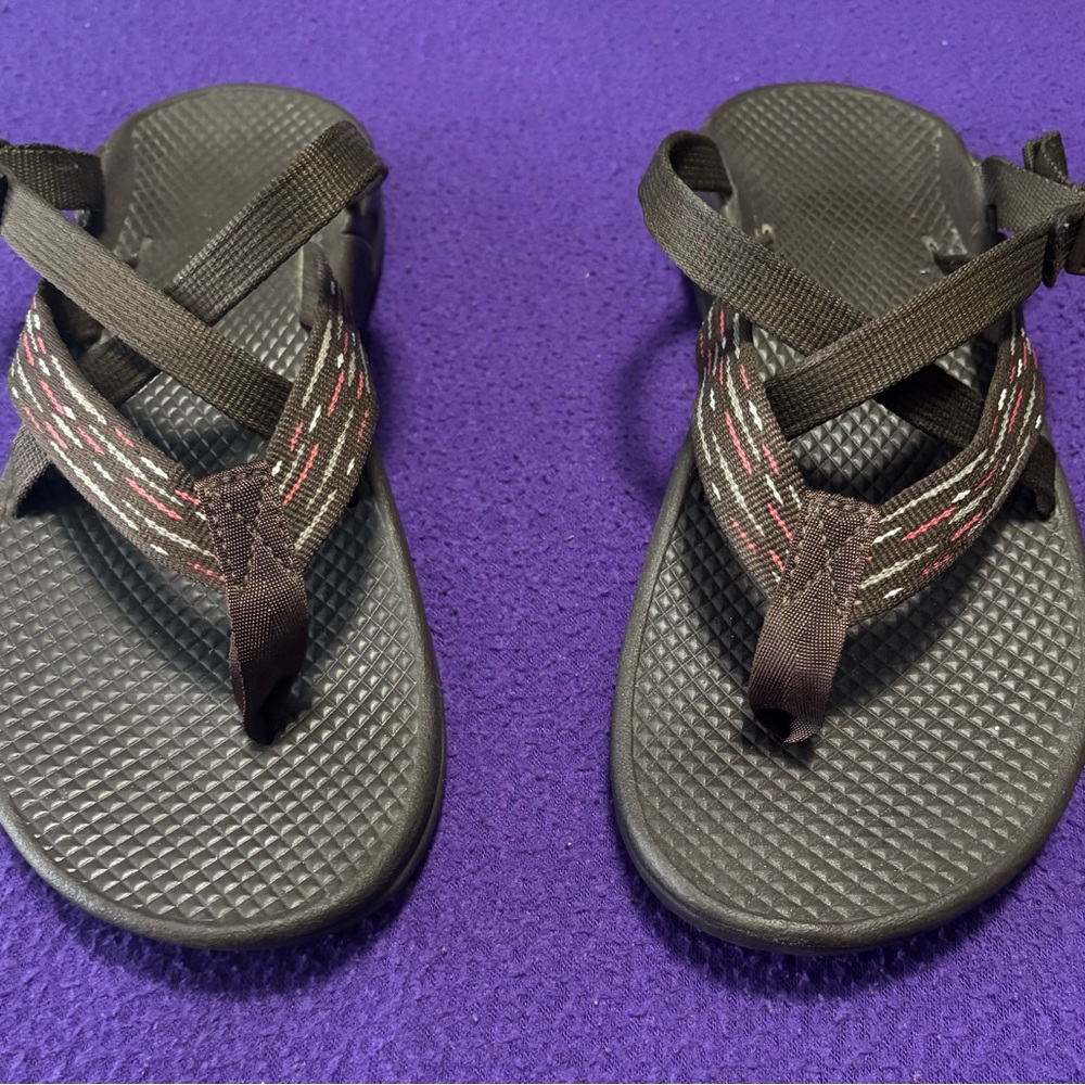 Chaco Women’s Brown and Red Sandals